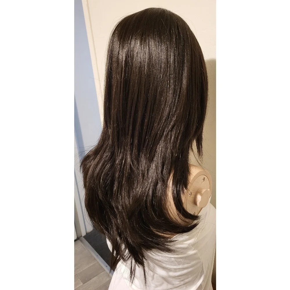 Meghan Mono Wig by Wigs Forever (CysterWigs)  - (color - Black Magic)
